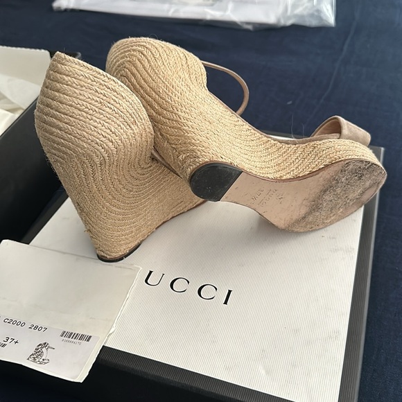 Gucci wedges - size 37.5 - Picture 4 of 8